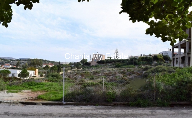 Plot for sale in Kalathas Chania