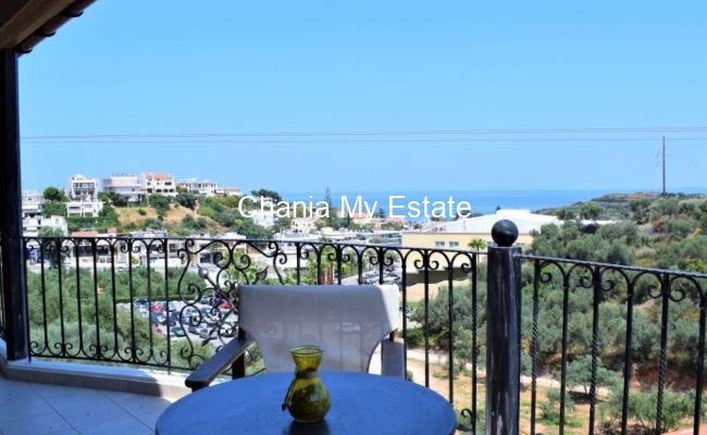 Veranda - Luxury house for sale in Nea Kydonia Chania Crete Greece