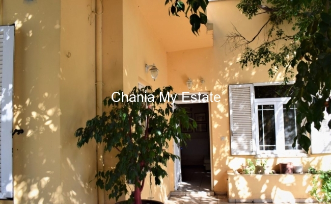 House entrance - Detached house for sale in Chania city Crete