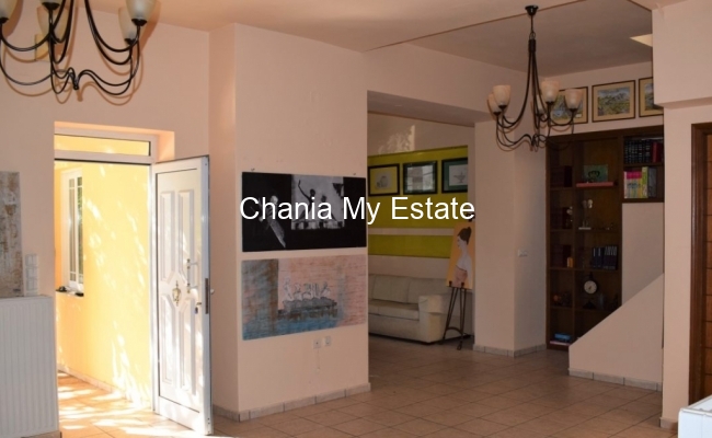 Living room - Detached house for sale in Chania city Crete