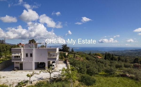 Aerial house view